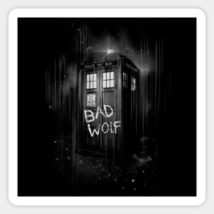 Bad Wolf Sticker